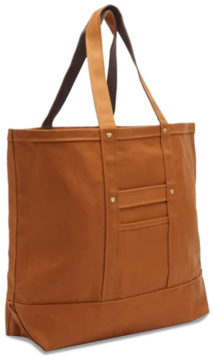 Human Made Duck Canvas Tote Bag Brown