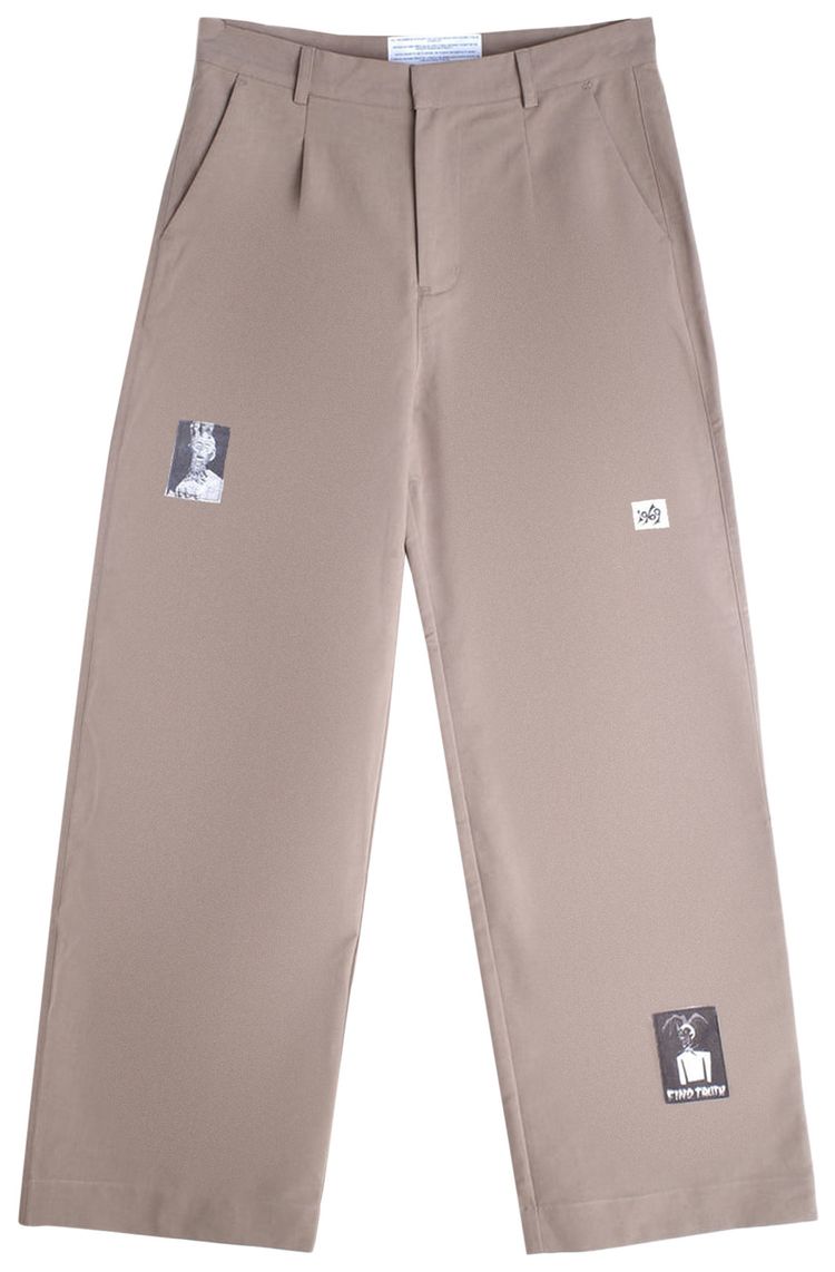 Jungles 1969 Patches Suit Pant Khaki