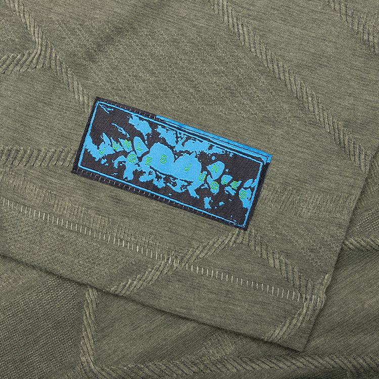 Jungles Textured Tee Green