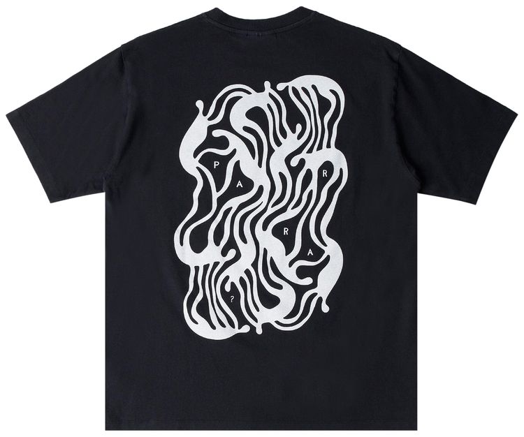 Parra The Blob T Shirt Washed Black