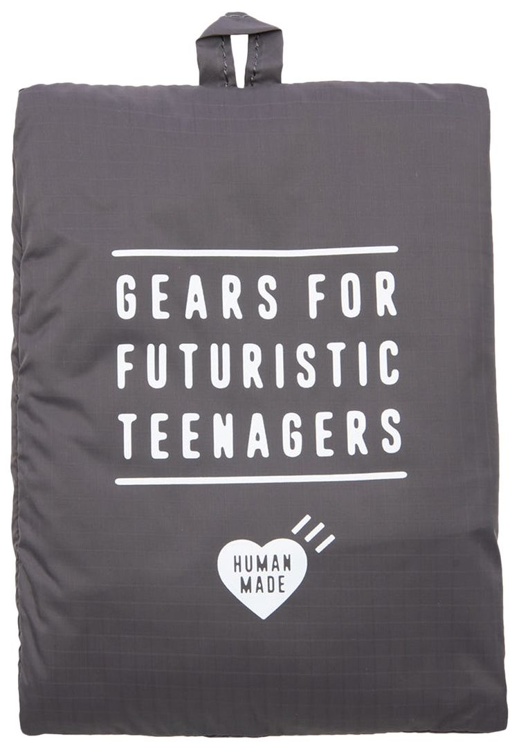 Human Made Gusset Case Large Grey