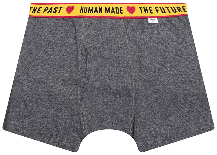 Human Made Boxer Brief Charcoal