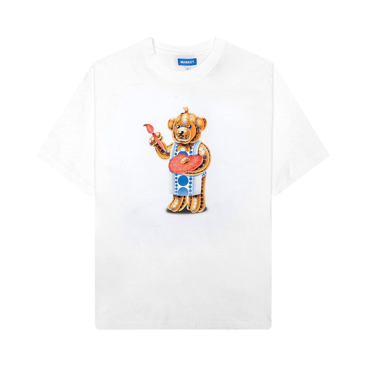 Market Infinity Bear T Shirt White