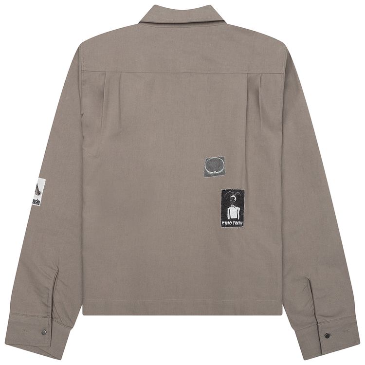 Jungles 1969 Patches Trucker Jacket Khaki