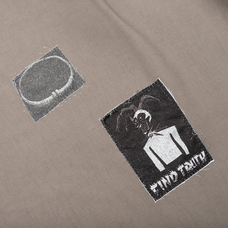 Jungles 1969 Patches Trucker Jacket Khaki