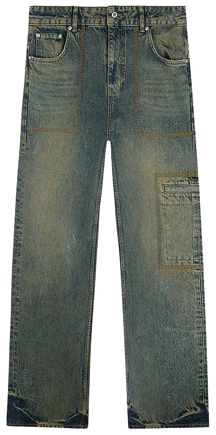 Represent Clo R3 Drive Denim Tobacco Blue