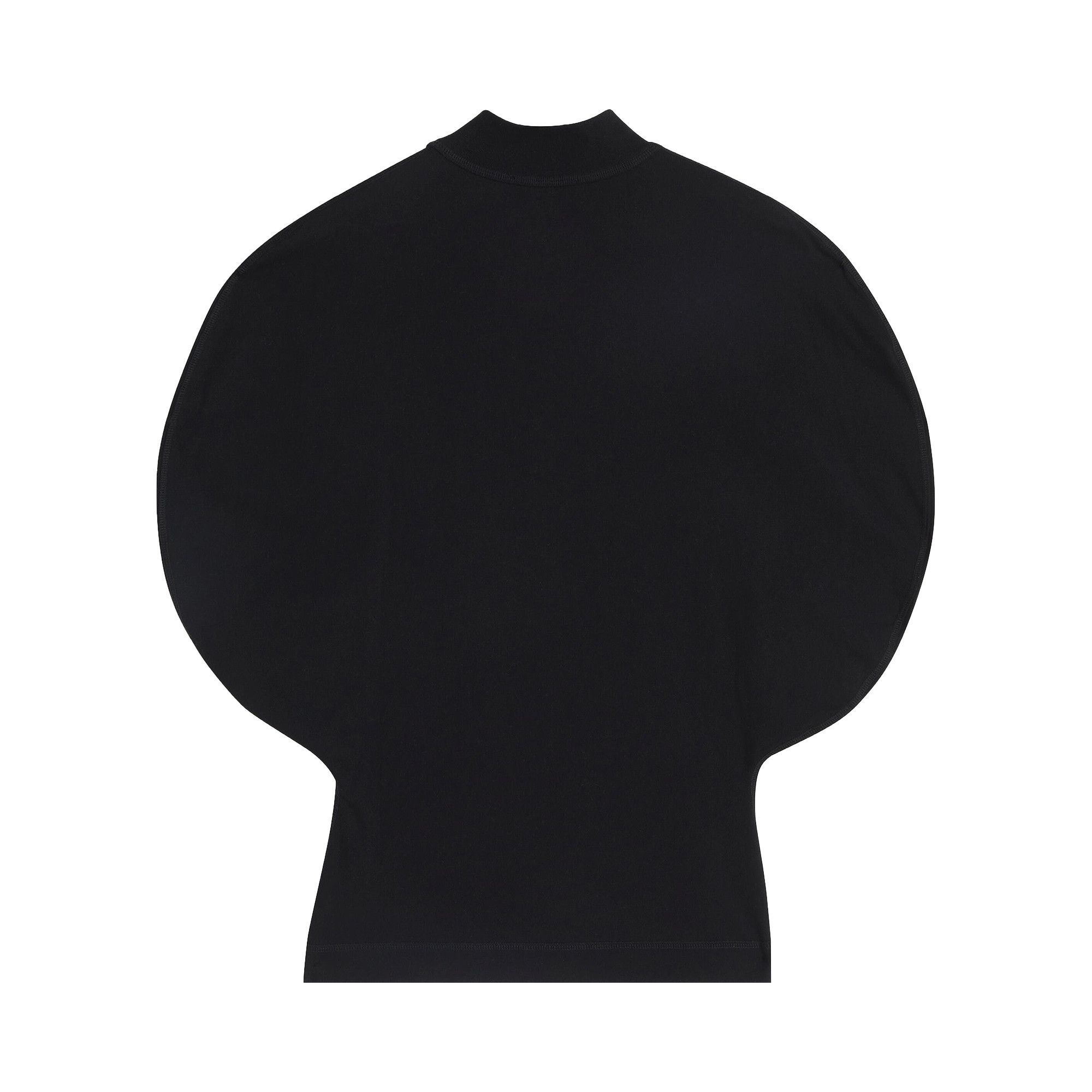 Buy Phoebe Philo Circular Jersey Top 'Black' - CT60 CO2448