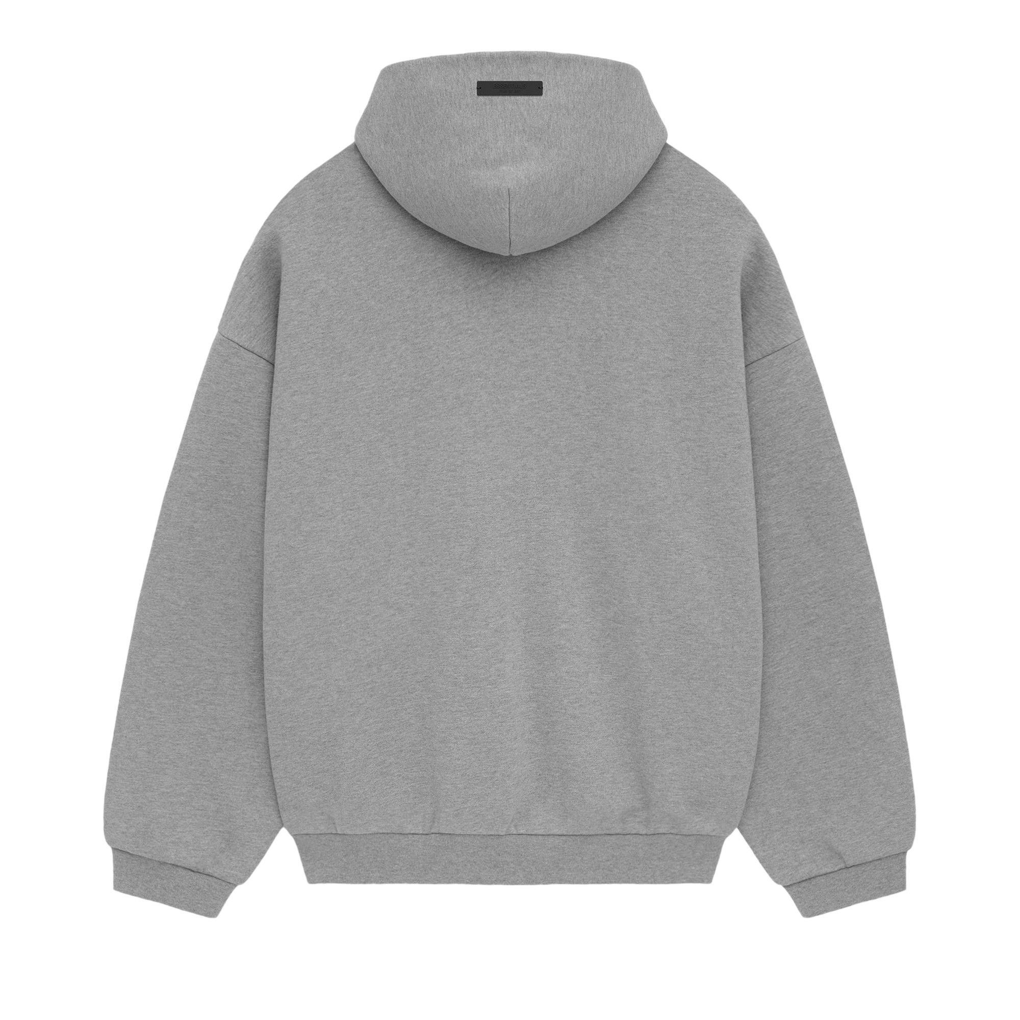 FEAR OF GOD ESSENTIALS フリースフーディ 灰 192BT246251F Fleece Hoodie - Dark Heather | ESSENTIALS | Fear of God