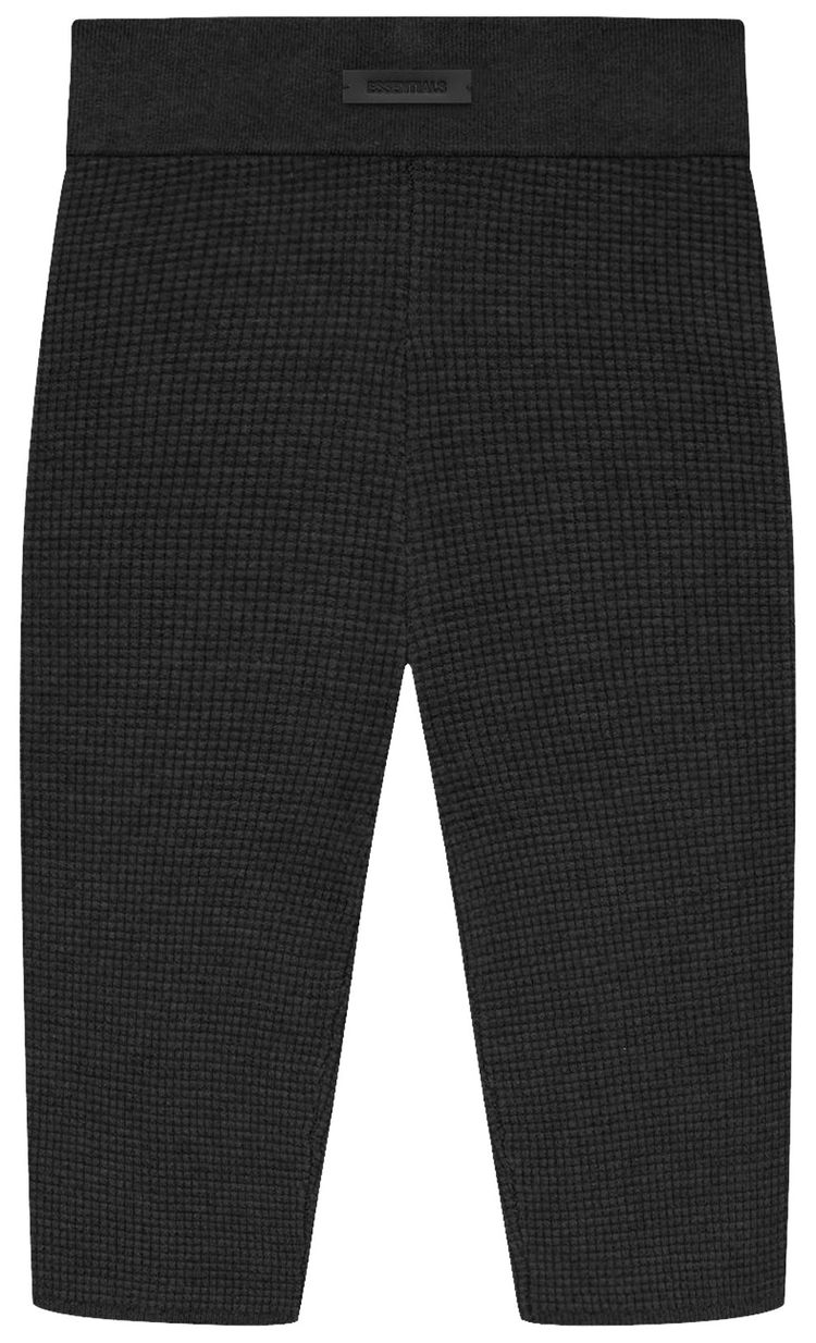 Fear of God Essentials Waffle Biker Short Black
