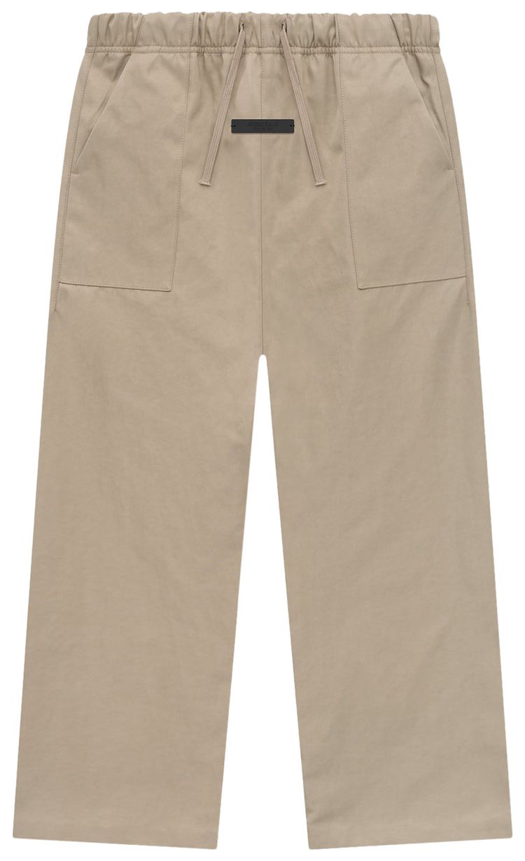 Fear of God Essentials Kids Textured Nylon Tech Pants Desert Sand