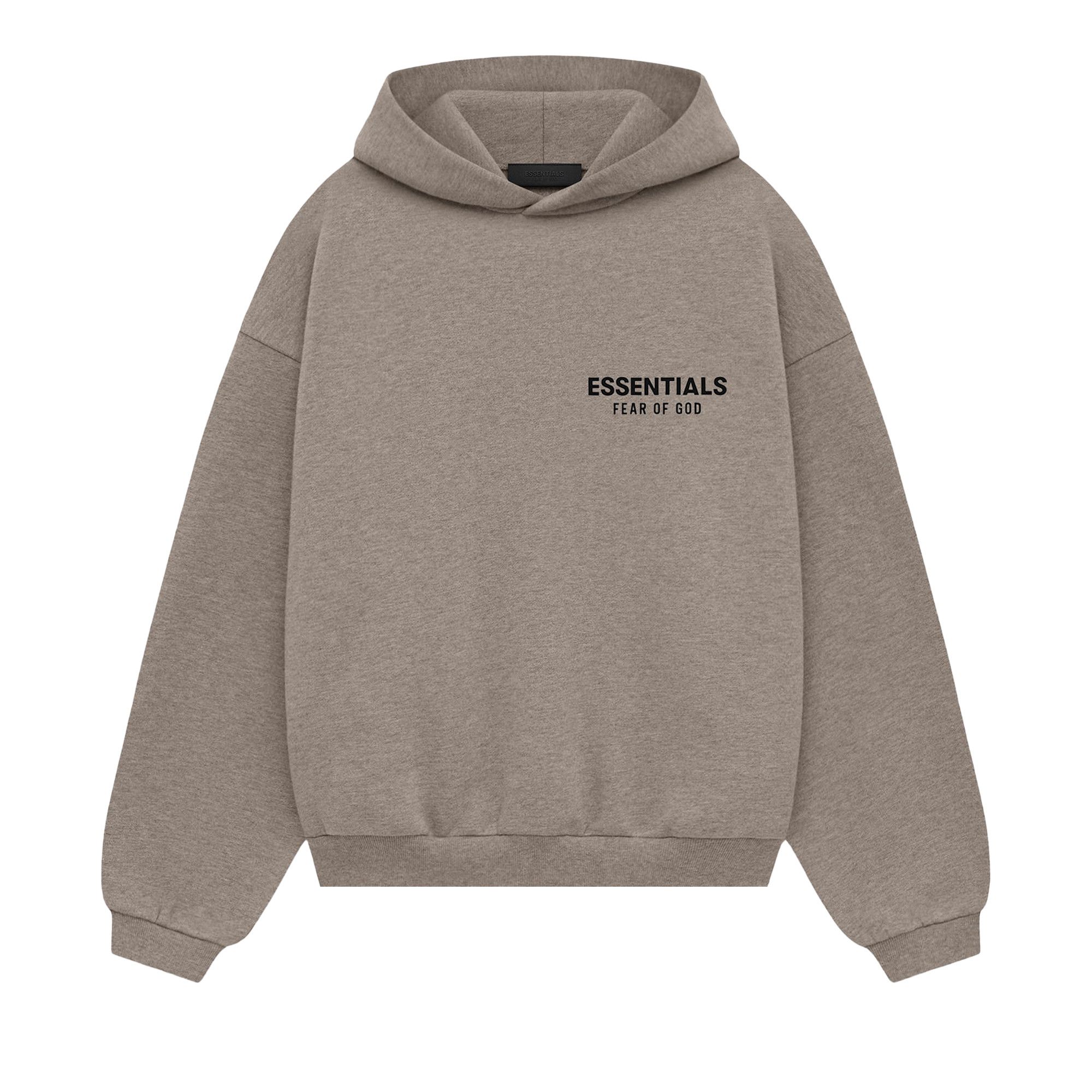 Buy Fear of God Essentials Kids Fleece Hoodie 'Heather Grey