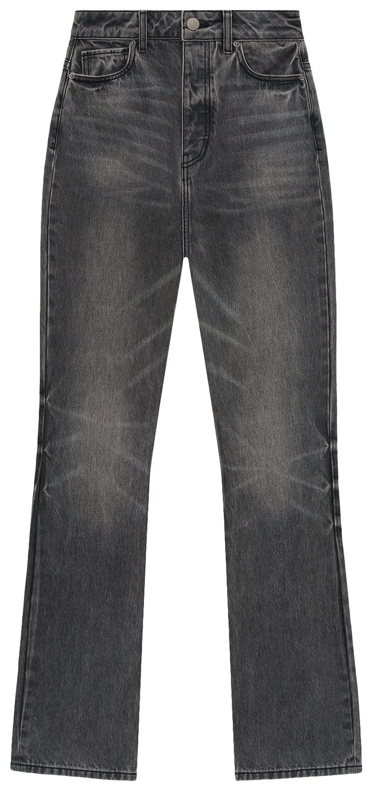 Fear of God Essentials High Waisted Fitted Jeans Vintage Black