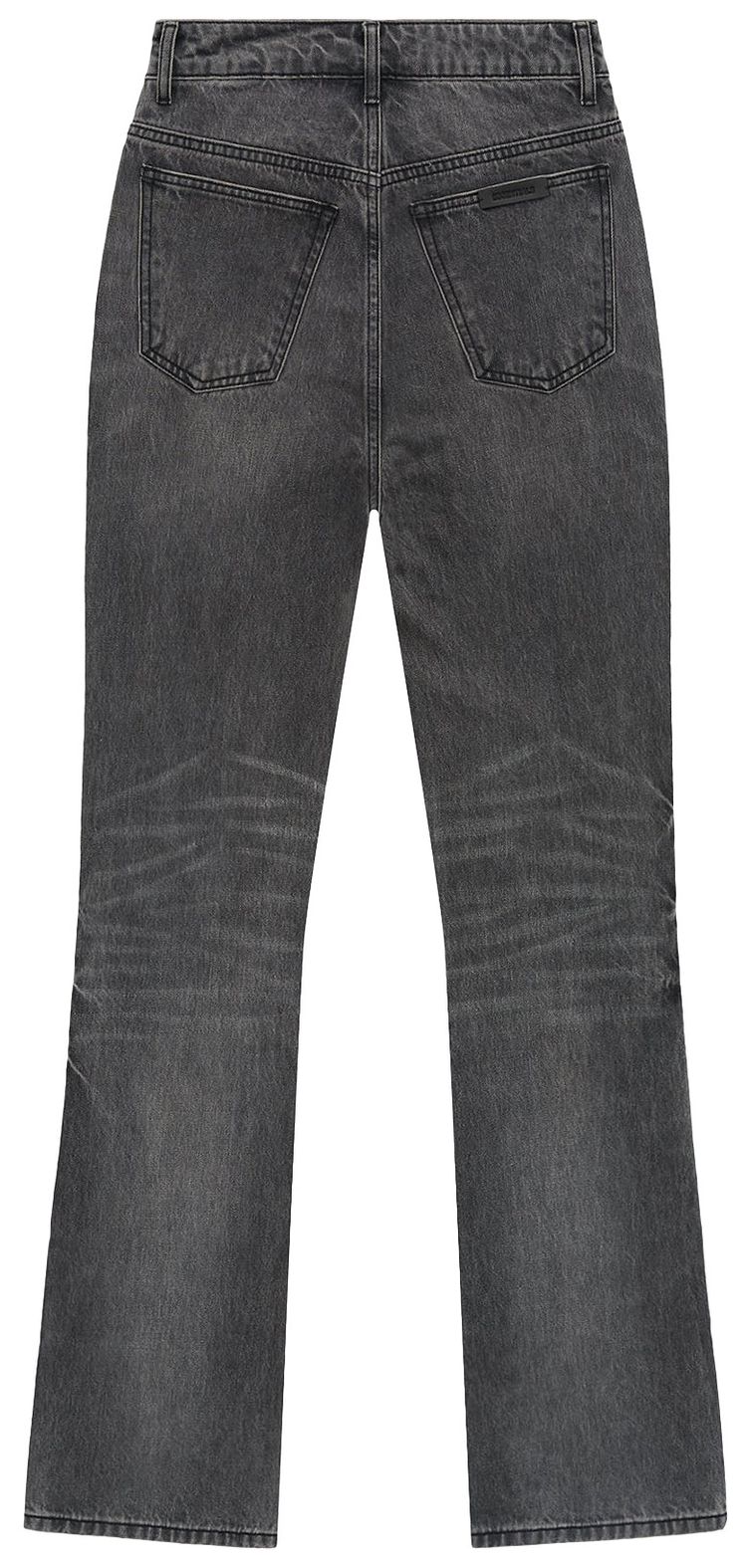 Fear of God Essentials High Waisted Fitted Jeans Vintage Black