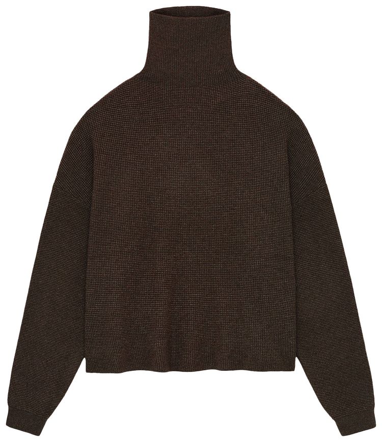 Fear of God Essentials Waffle Turtleneck Brown