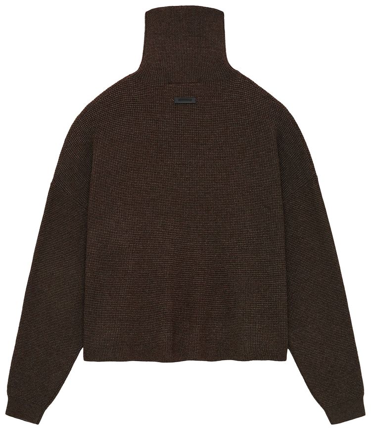 Fear of God Essentials Waffle Turtleneck Brown