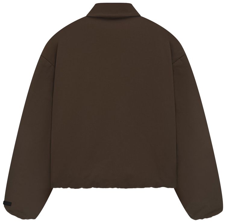 Fear of God Essentials Military Nylon Bomber Jacket Brown