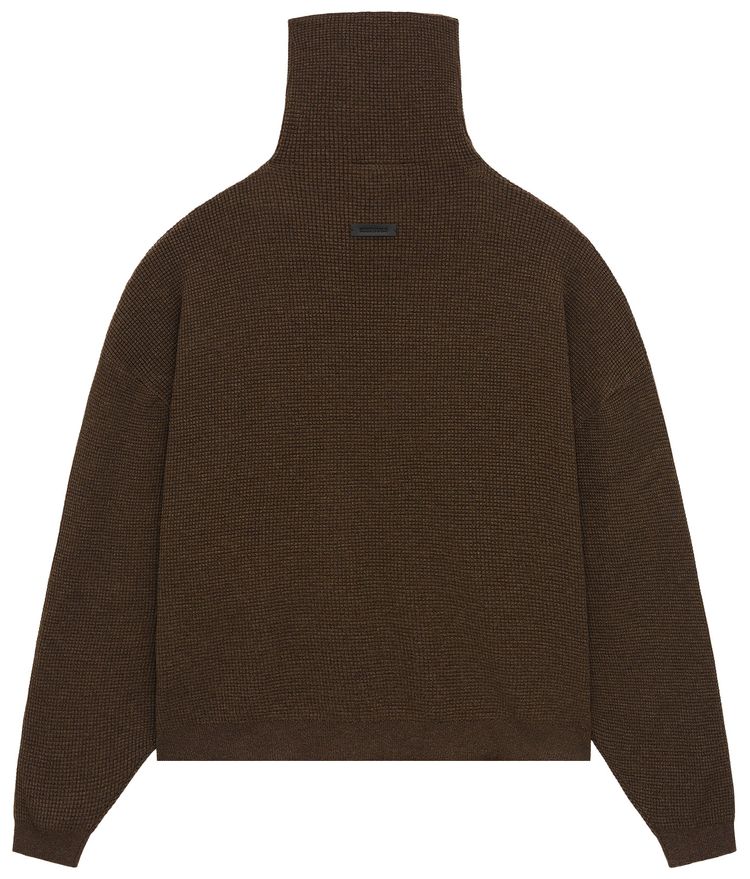 Fear of God Essentials Waffle Turtleneck Brown
