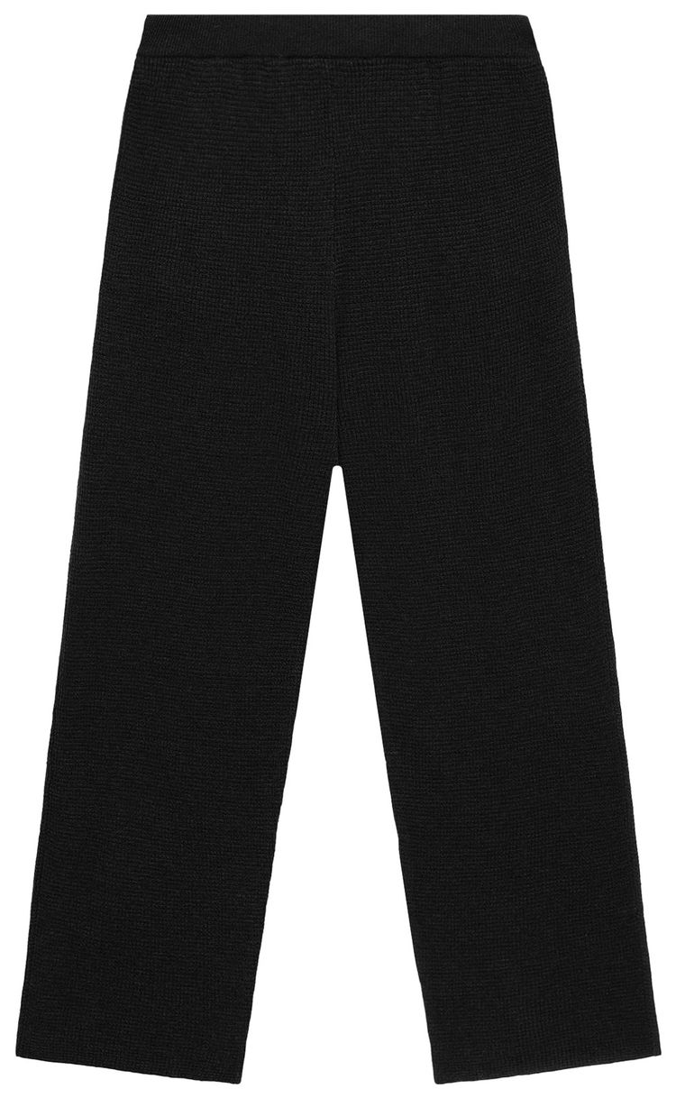 Fear of God Essentials Waffle Relaxed Pant Black