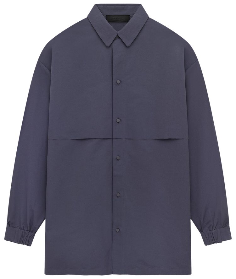 Fear of God Essentials Military Nylon Overshirt Marine