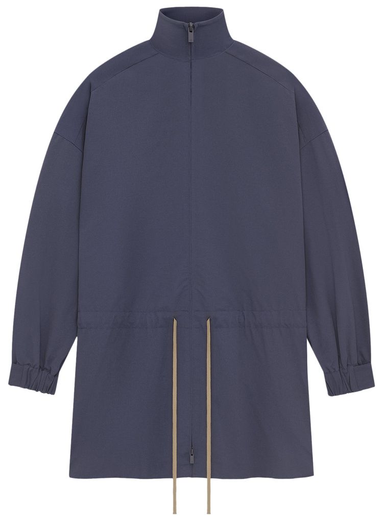 Fear of God Essentials Military Nylon Mockneck Anorak Marine
