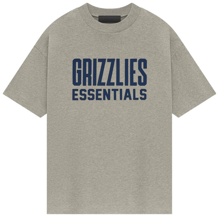 Fear of God Essentials Grizzlies Tee Warm Heather