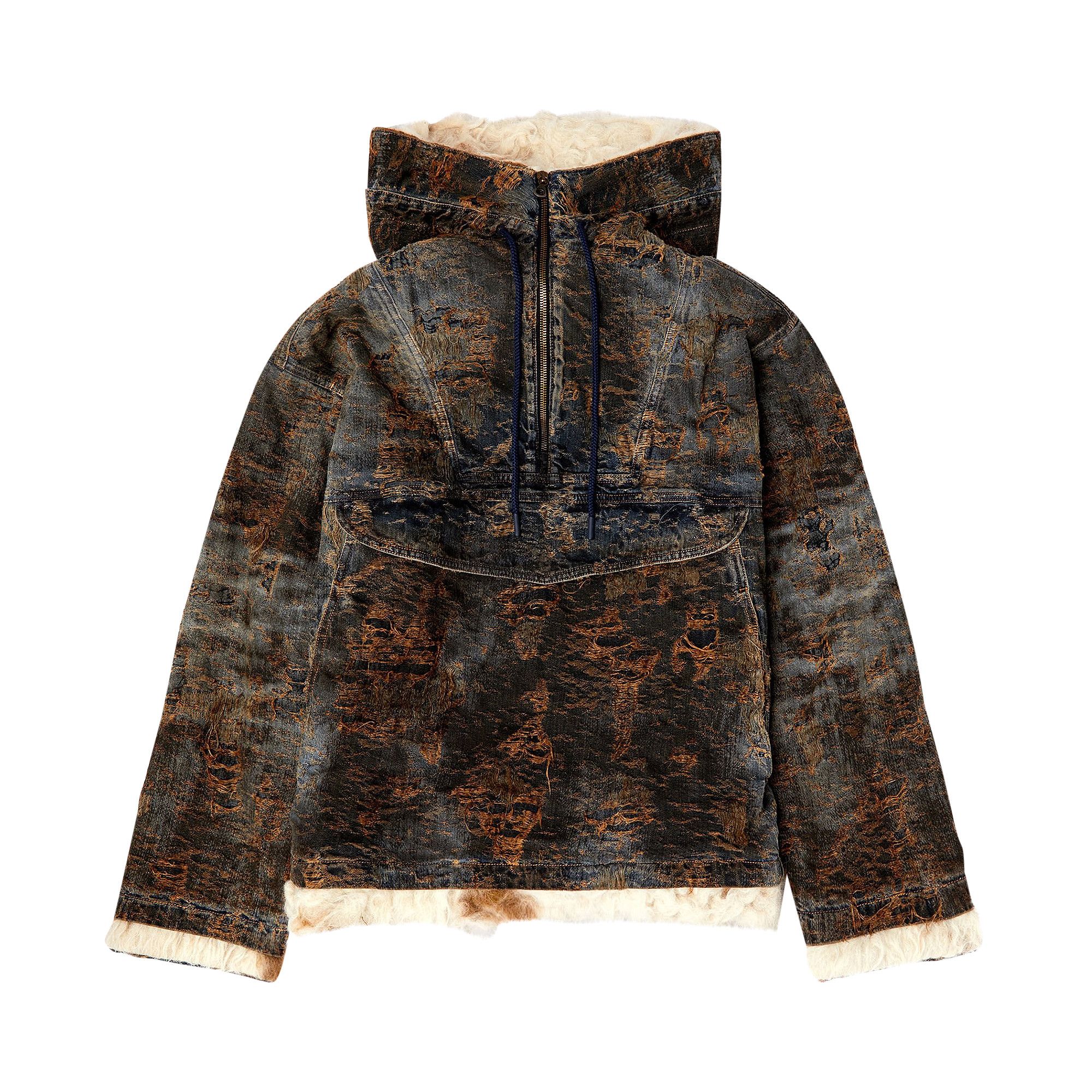 corn 　DIESEL アノラックプルオーバー 青 corn DIESEL アノラックプルオーバー 青 corn DIESEL アノラック