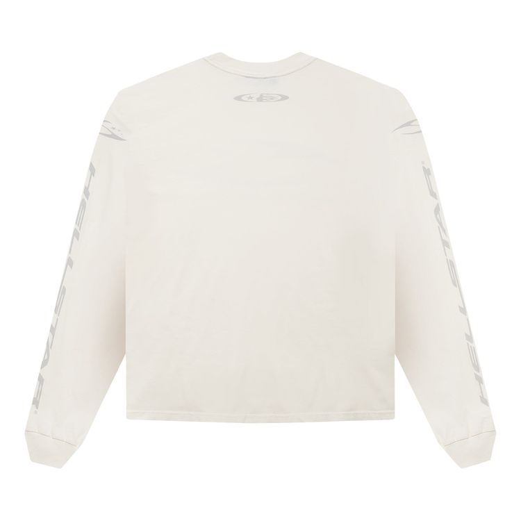 Hellstar H Cursive Logo Longsleeve White