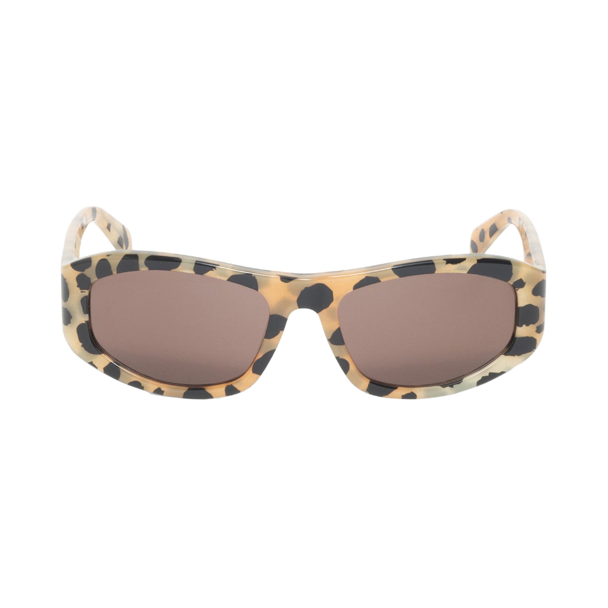 Buy Stussy Landon Sunglasses 'Cheetah/Dark Brown Lens' - 338380