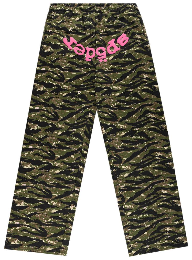 Sp5der Og Web V2 Sweatpant Tiger Camo