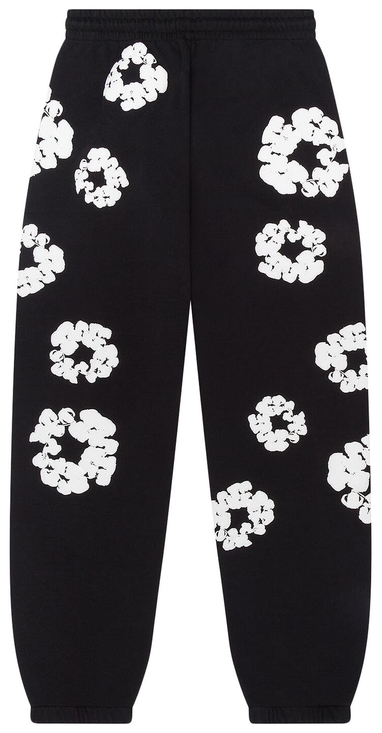 Denim Tears  The Cotton Wreath Sweatpants Black