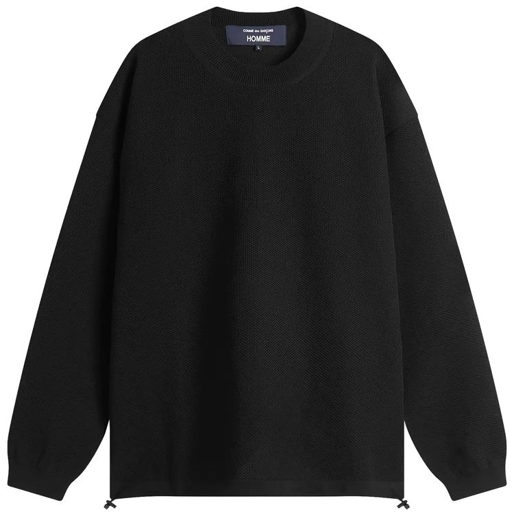 Comme des Garcons Black Damier Crewneck BlackWhite