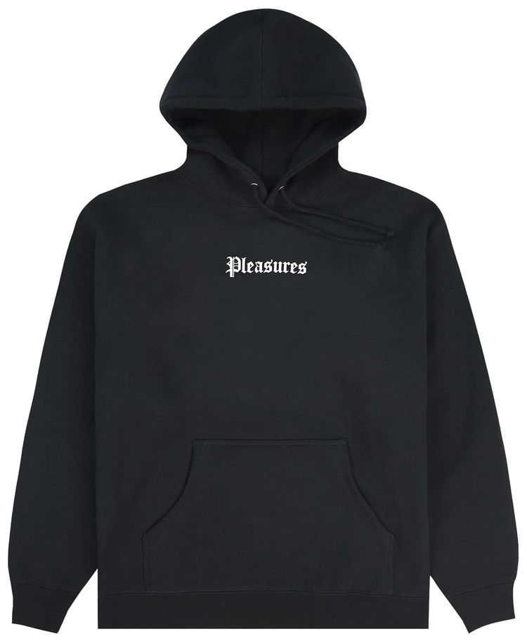 Pleasures Burn Again Hoodie Black