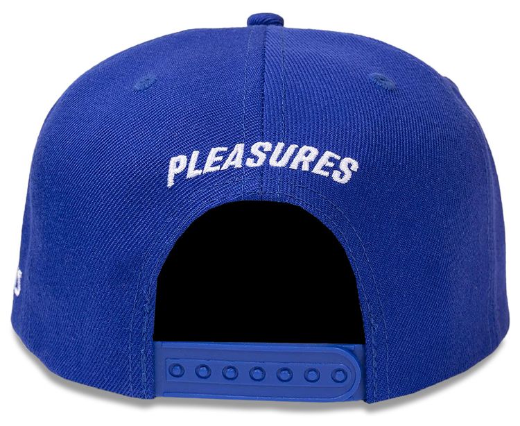 Pleasures Sections Snapback Royal