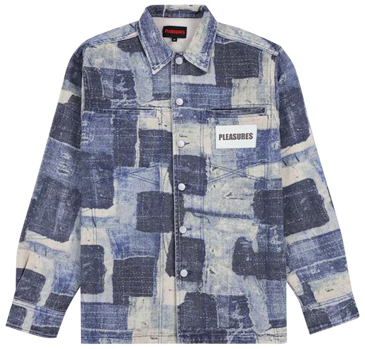 Pleasures Boro Work Jacket Indigo