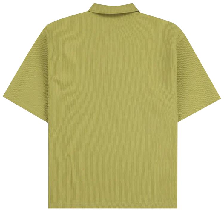 Pleasures Electron Zip Polo Olive