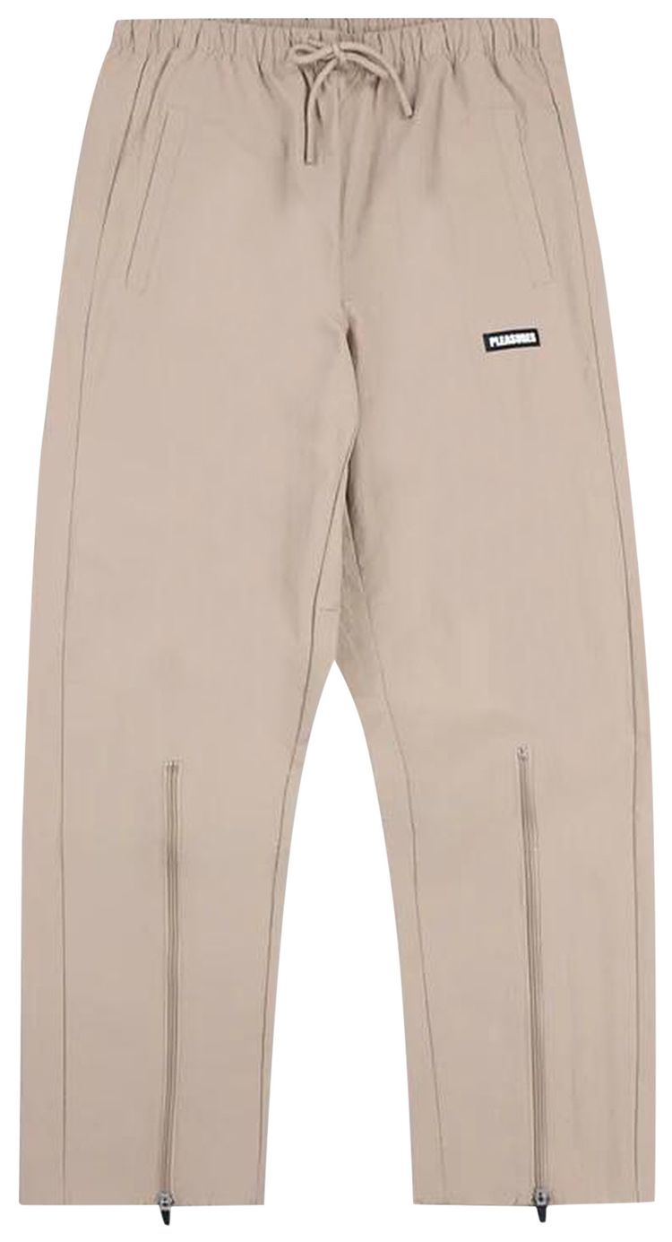 Pleasures Gaze Track Pants Tan