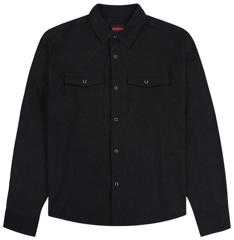 Pleasures Hive Western Shirt Black