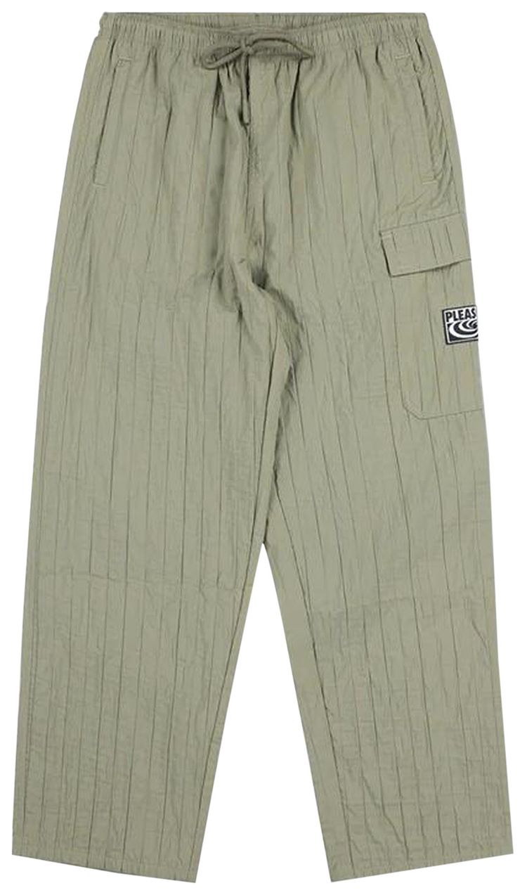 Pleasures Rescue Pleated Cargo Pants Olive