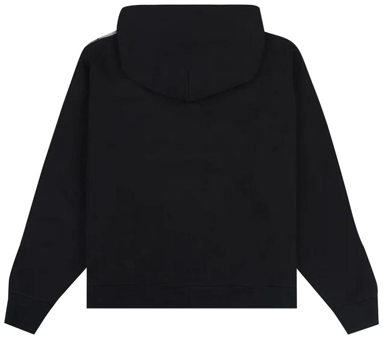 Pleasures Split Zip Hoodie Black