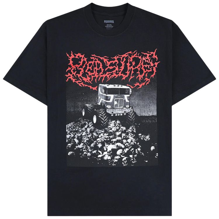 Pleasures Off Road T Shirt Black