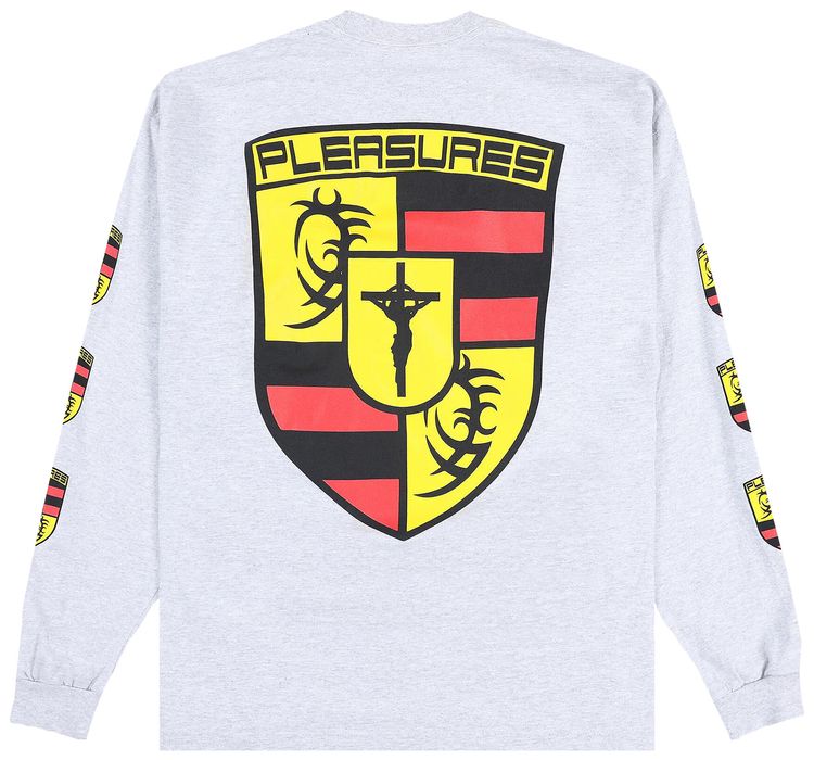 Pleasures Fast Life Long Sleeve Ash Grey