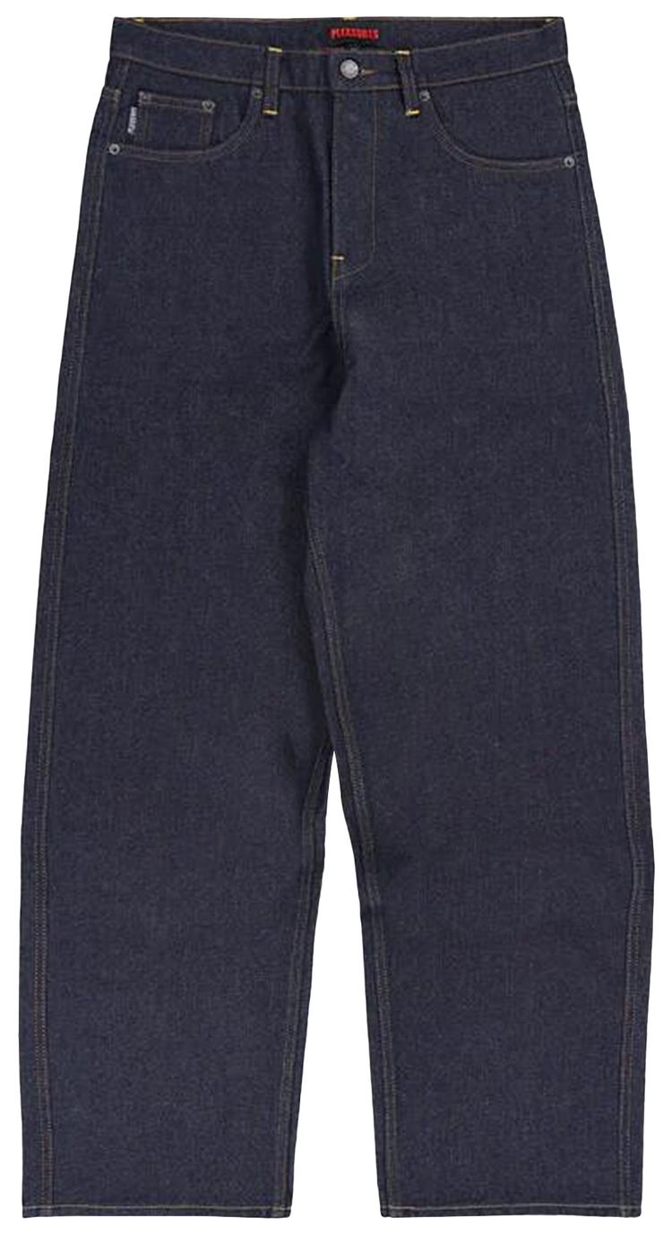 Pleasures Formula Baggy Jeans Raw Indigo
