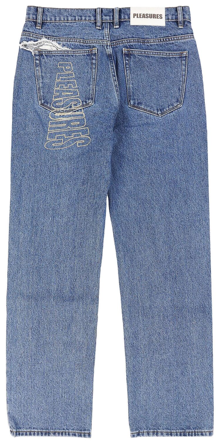 Pleasures Believe 5 Pocket Denim Indigo