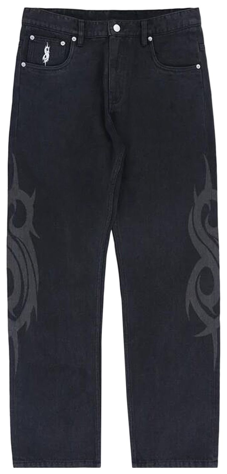 Pleasures x Slipknot 5 Pocket Pants Black