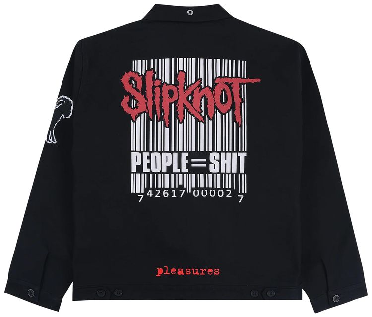 Pleasures Equal Work Jacket Black