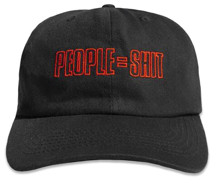 Pleasures People Snapback Black
