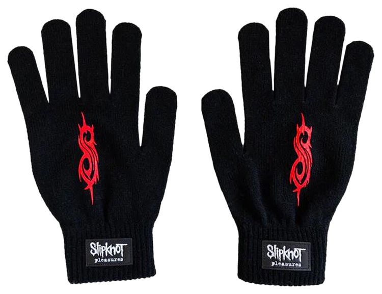 Pleasures Cult Knit Gloves Black