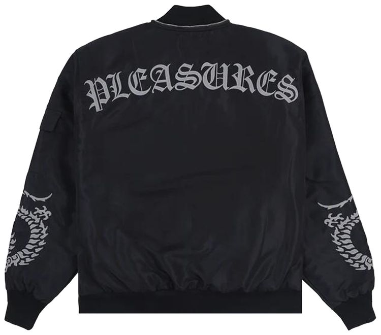 Pleasures Dragon Bomber Jacket Black