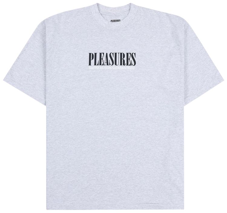 Pleasures Satisfaction T Shirt Grey