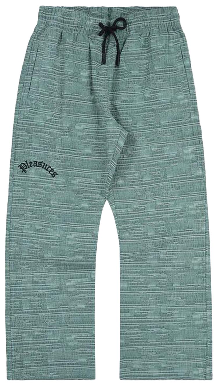 Pleasures Linear Easy Pants Green